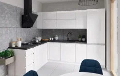 Cokół kuchenny boczny (biały lakier mat)