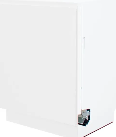 Dolna zabudowa zmywarki 60 panel zakryty Kampara (Biały lakier/Biały)