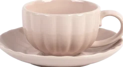 Filiżanka+spodek Lotus 29 (różowy)