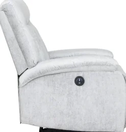 Fotel elektryczny Gerona z funkcją relax (szary)