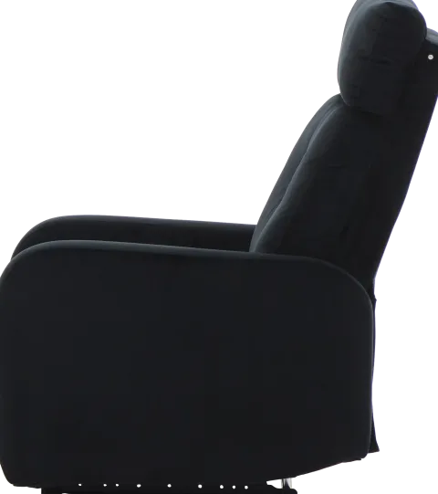 Fotel Gerona z funkcją relax (czarny)