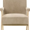 Fotel Vintage 25 (boucle cappuccino)