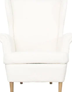 Fotel Werina (boucle kremowy)