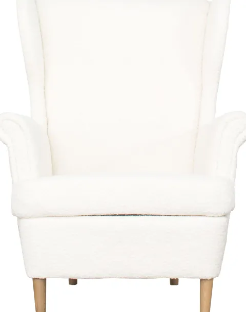 Fotel Werina (boucle kremowy)