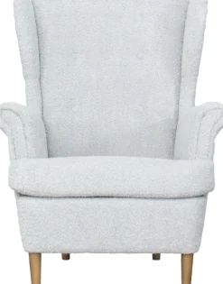 Fotel Werina (boucle szary)