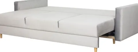 Kanapa Milano (plusz srebrzysty)