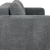 Kanapa Softina (boucle grafit)