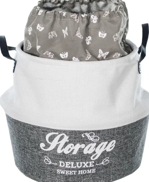 Kosz lniany 12-1 (wym.33x35x40cm)
