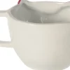 Kubek Bella 167 (biały/czerwony)