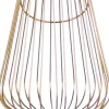 Lampion mały Marilena (złoty)