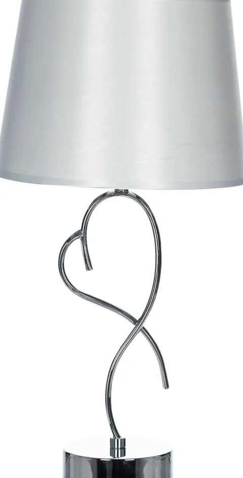 Lampka nocna Silvero 10 (srebrny/biały)