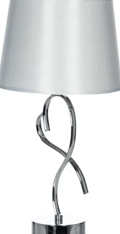 Lampka nocna Silvero 10 (srebrny/biały)