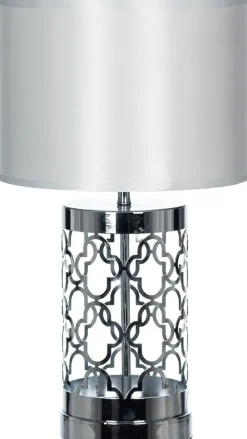 Lampka nocna Silvero 9 (srebrny/biały)