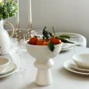 Miska ceramiczna na nóżce Pearl 17