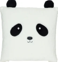 Poduszka panda Naturos (biały)
