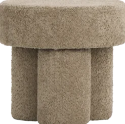 Puf Grzybek (boucle cappuccino)