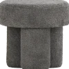 Puf Grzybek (boucle grafit)