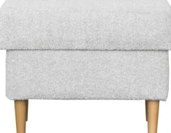 Puf Werina (boucle szary)