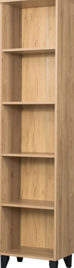 Regał półkowy Panama (dąb soma ciemny)