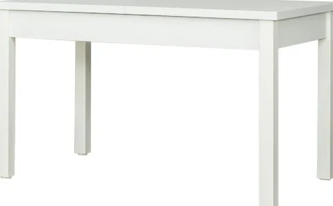 Rozkładany stół kuchenny 134 cm z automatem synchronicznym (biały)