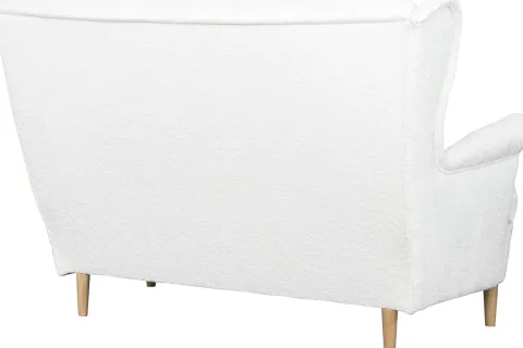 Sofa 2-osobowa Werina (boucle kremowy)