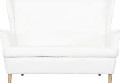 Sofa 2-osobowa Werina (boucle kremowy)