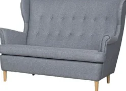 Sofa 2-osobowa Werina (gustimo szary)