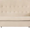 Sofa 2-osobowa Werina (plusz beż)