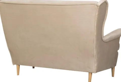 Sofa 2-osobowa Werina (plusz beż)