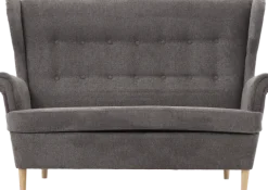 Sofa 2-osobowa Werina (rojal grafit)