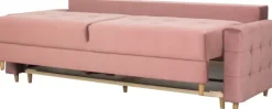 Sofa Paris (plusz brudny róż)