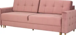 Sofa Paris (plusz brudny róż)