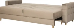 Sofa Paris (plusz brąz)