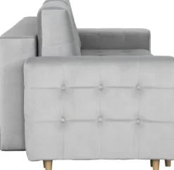 Sofa Paris (plusz srebrzysty)