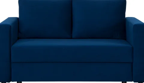 Sofa rozkładana Milano (plusz granat)