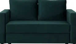 Sofa rozkładana Milano (plusz zieleń)