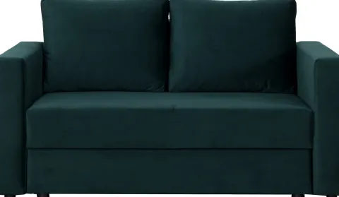 Sofa rozkładana Milano (plusz zieleń)