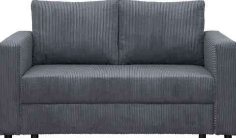 Sofa rozkładana Milano (sztruks grafit)