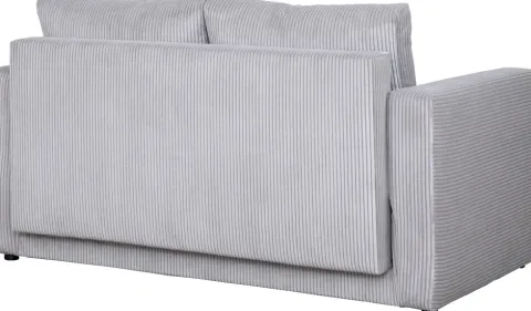 Sofa rozkładana Milano (sztruks szary)
