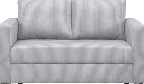 Sofa rozkładana Milano (sztruks szary)