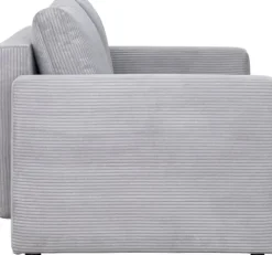 Sofa rozkładana Milano (sztruks szary)