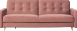 Sofa Sewilla (plusz brudny róż)
