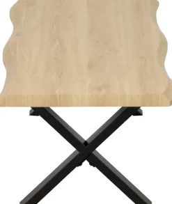 Stolik kawowy Morino (dębowy/czarny)