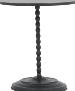 Stolik metalowy Naturos 40 (czarny)