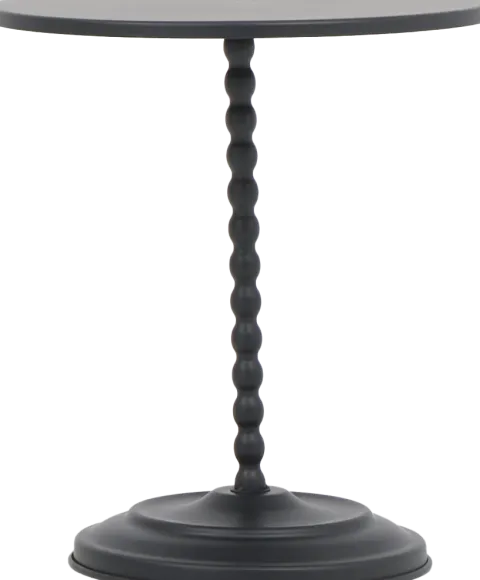 Stolik metalowy Naturos 40 (czarny)
