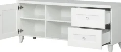 Stolik RTV 138 cm Majorka (biały)