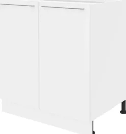 Szafka 80 dolna Loara (biały połysk)
