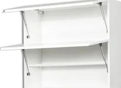 Szafka 80 górna dzielona Kampara (Biały lakier/Biały)