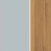 Szafka 20 górna prawa wysoka półki Monia 100cm (szary/dąb Soma ciemny)