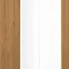 Szafka narożna górna (litera L) Kampara (Biały lakier/dąb Soma ciemny) 100cm
